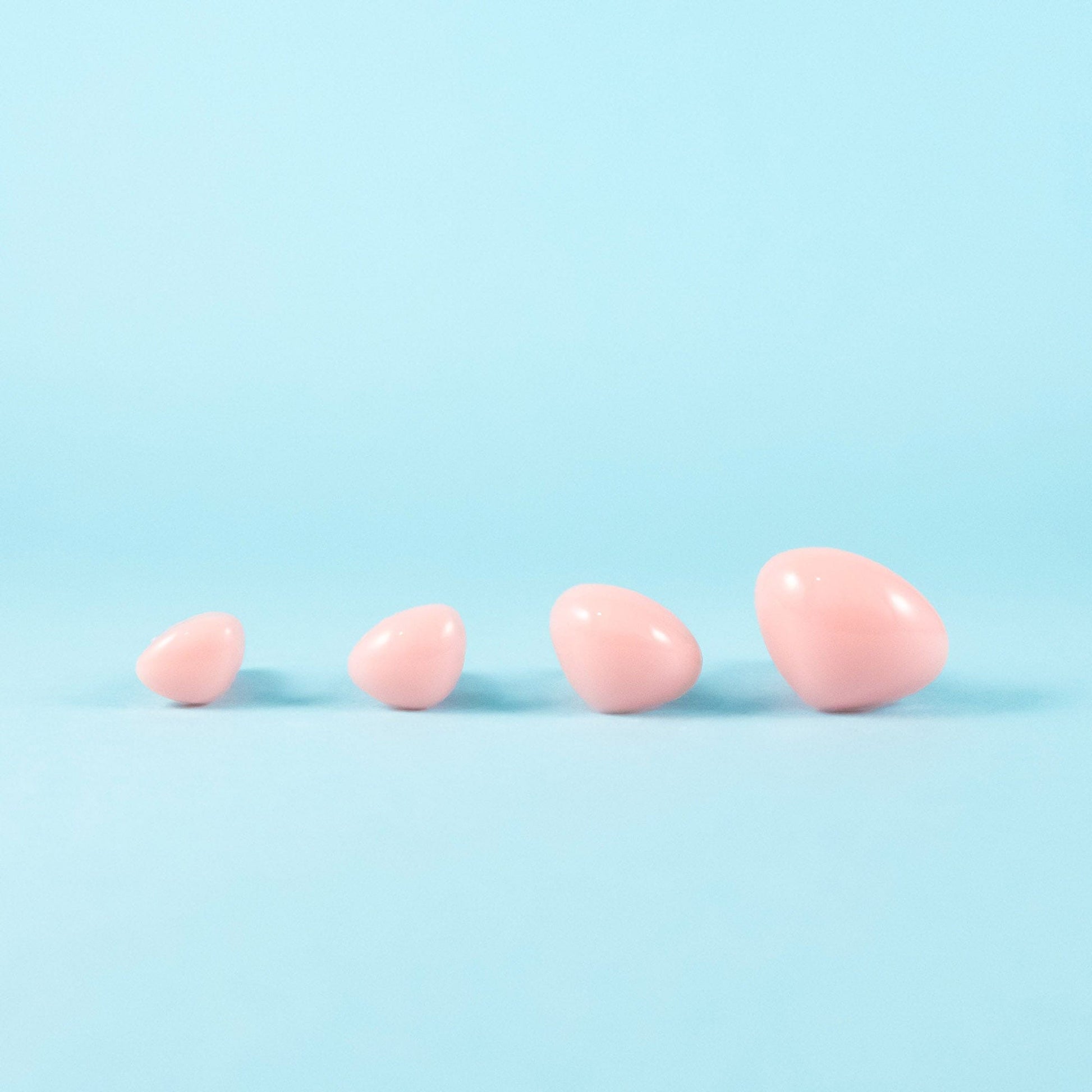 Pink safety noses for crafts