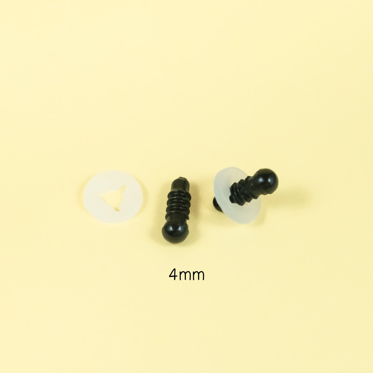 4mm safety eyes for crochet amigurumi dolls