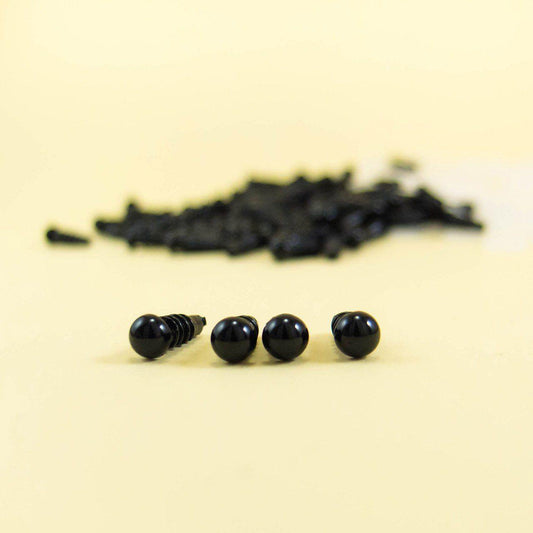 Black Safety eyes for amigurumi