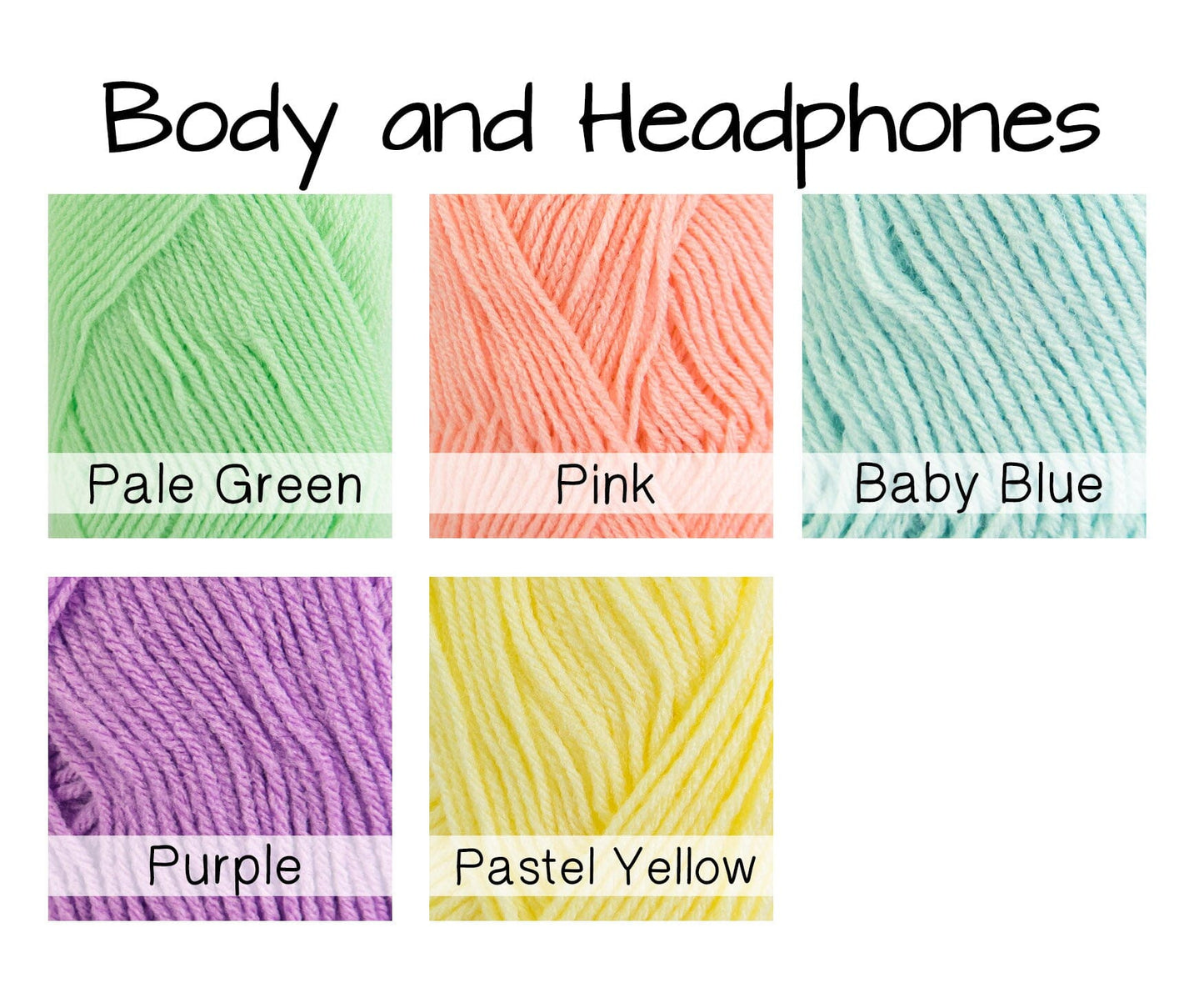 Octopus with Headphone Amigurumi Kit