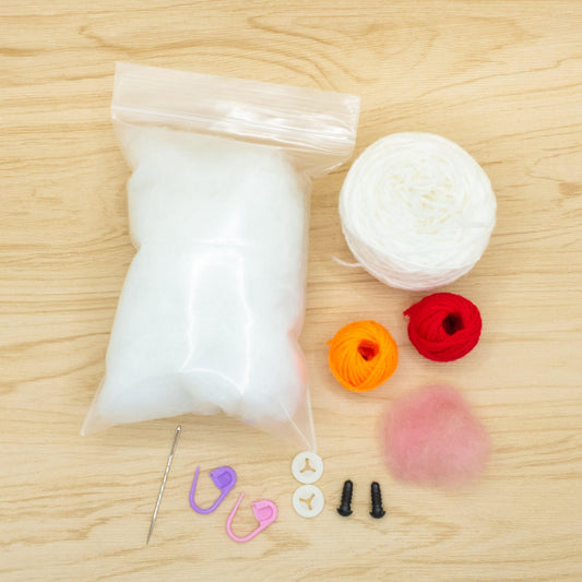Chicken Amigurumi Kit - Snacksies Handicraft