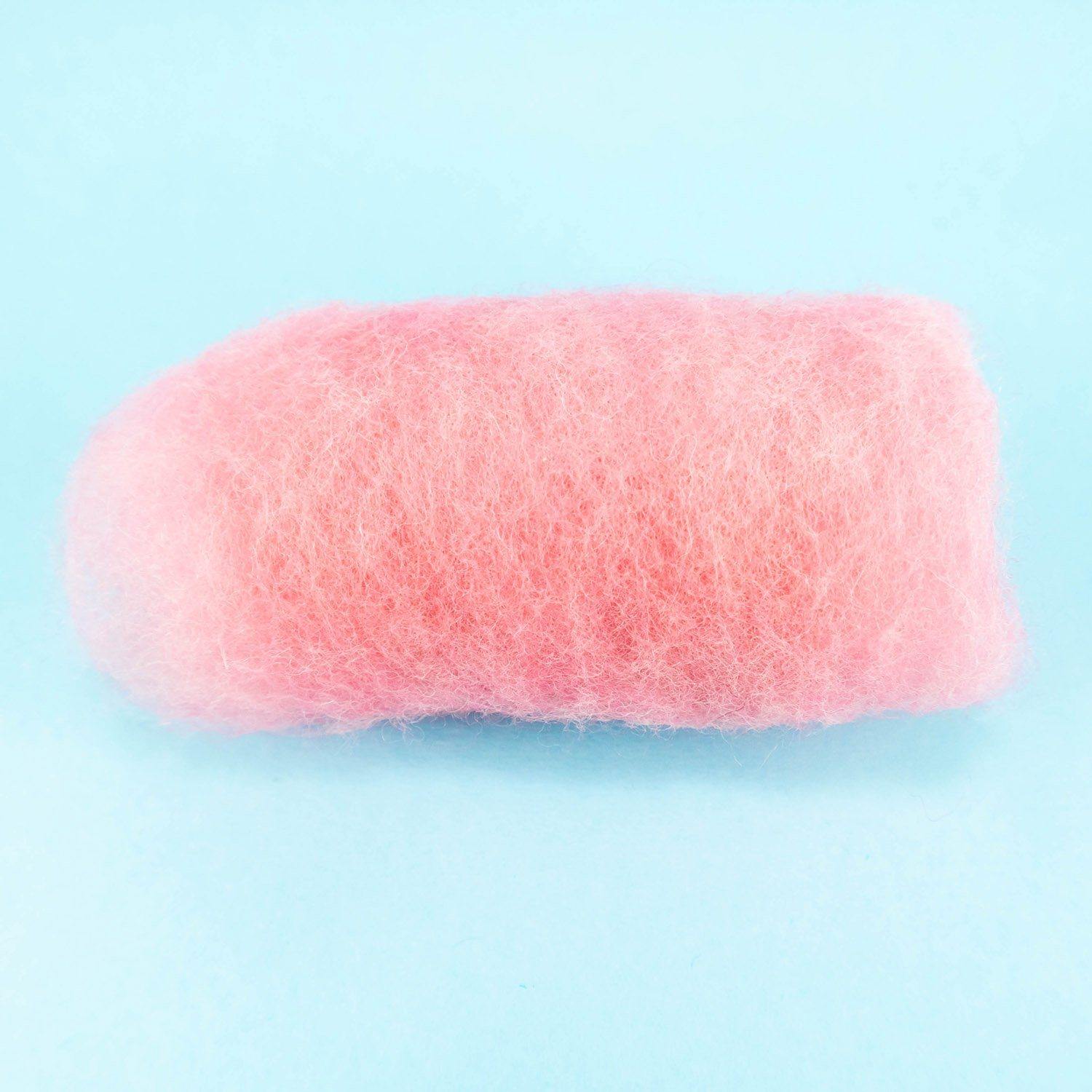 Extra Fine Pink Merino Felting wool