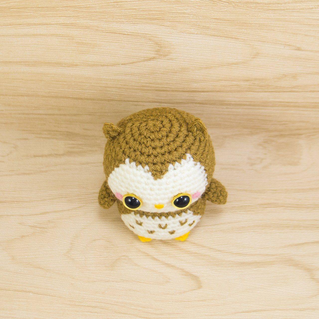 Ollie the Owl Amigurumi Pattern - Snacksies Handicraft