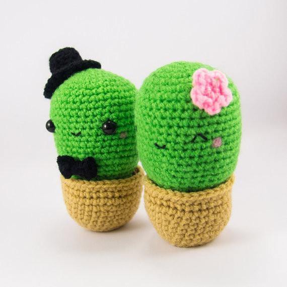 Female Cactus View of Cactus Plush Pattern