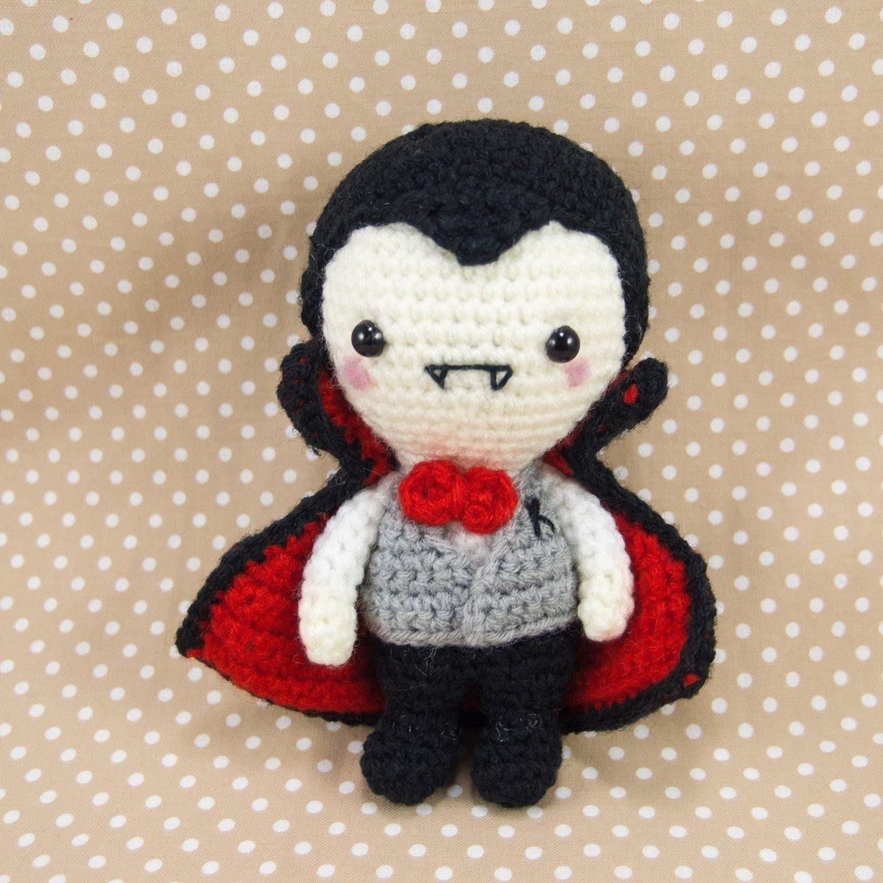 Mr K the Vampire Amigurumi