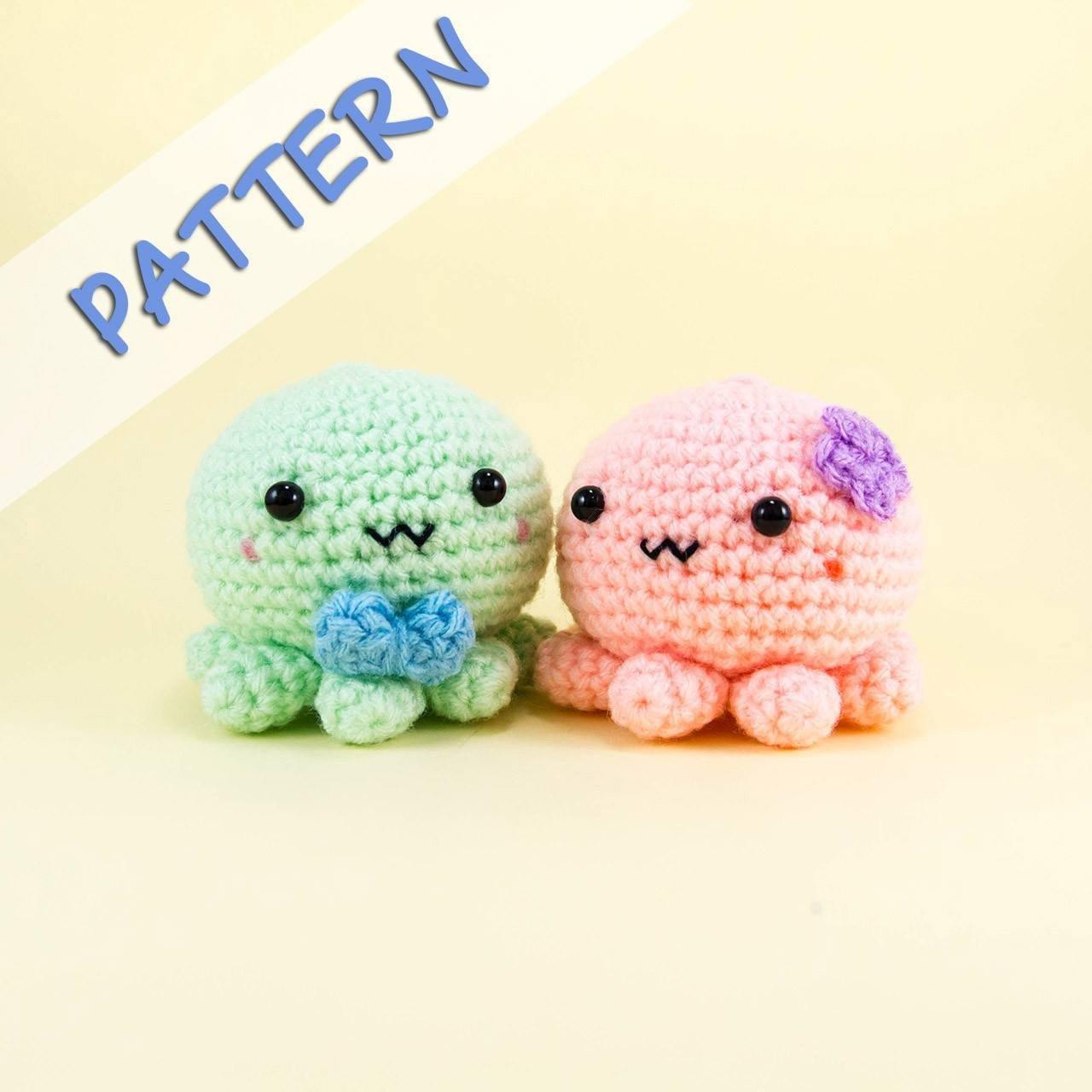Octopus Couple Amigurumi Pattern