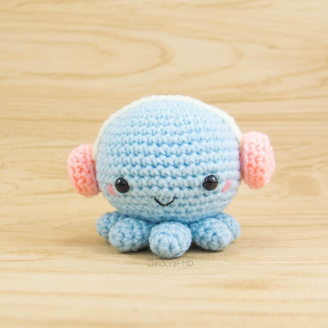 Handmade octopus plush