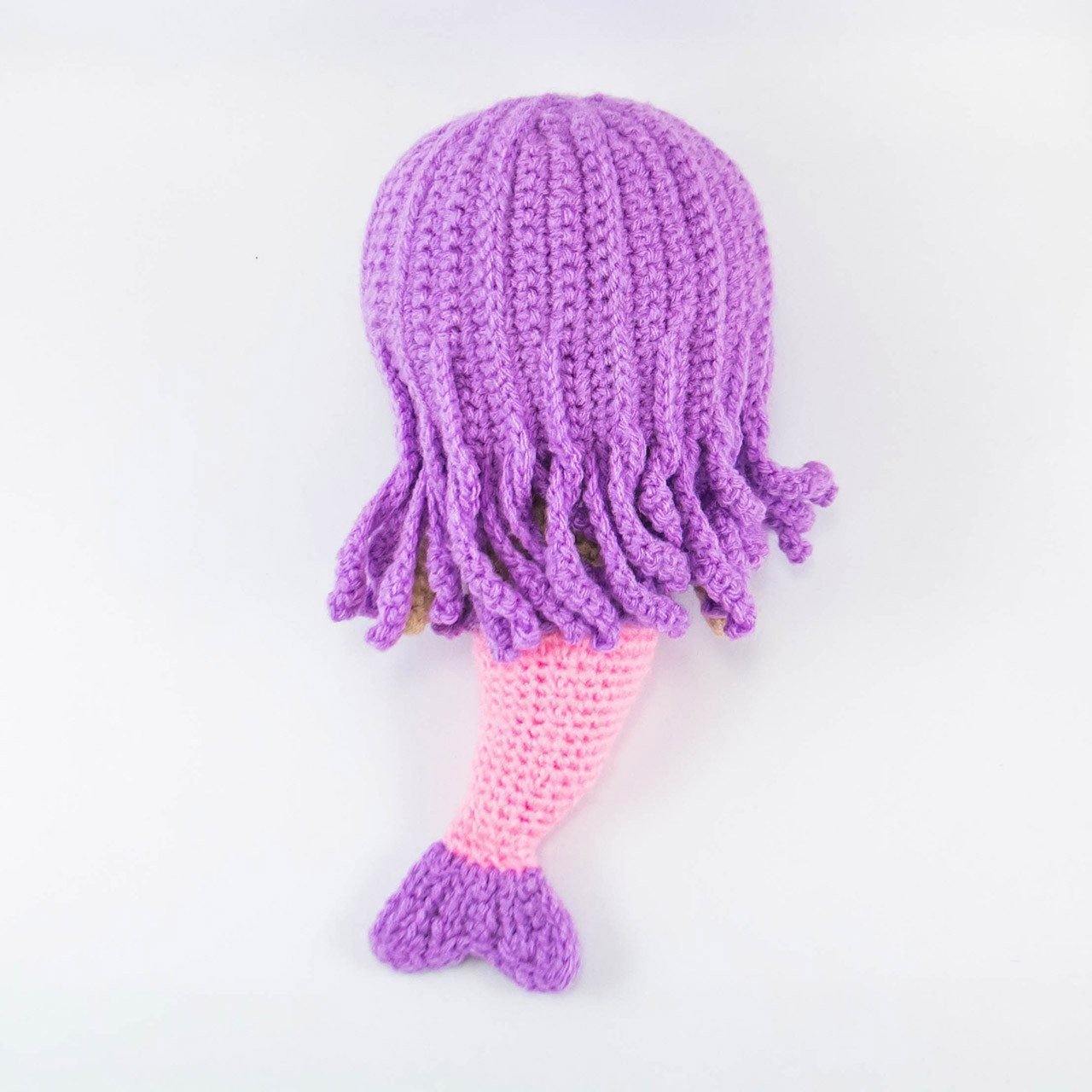 Amigurumi mermaid plush