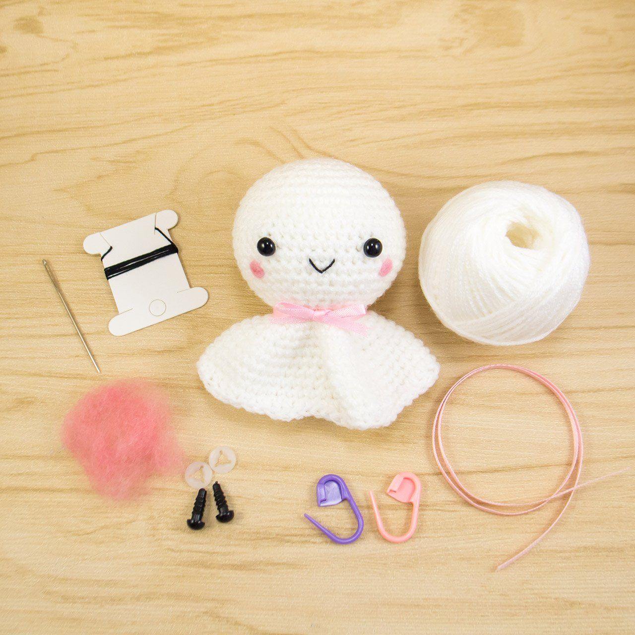 Teru Teru Bozu Amigurumi Kit - Snacksies Handicraft