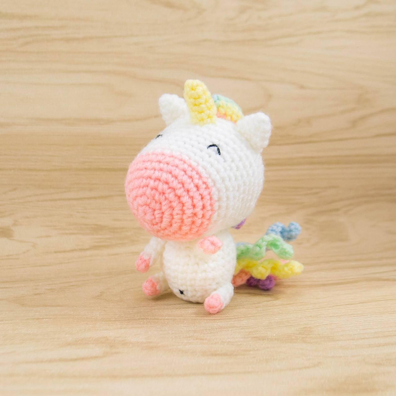 Rainbow Unicorn Amigurumi