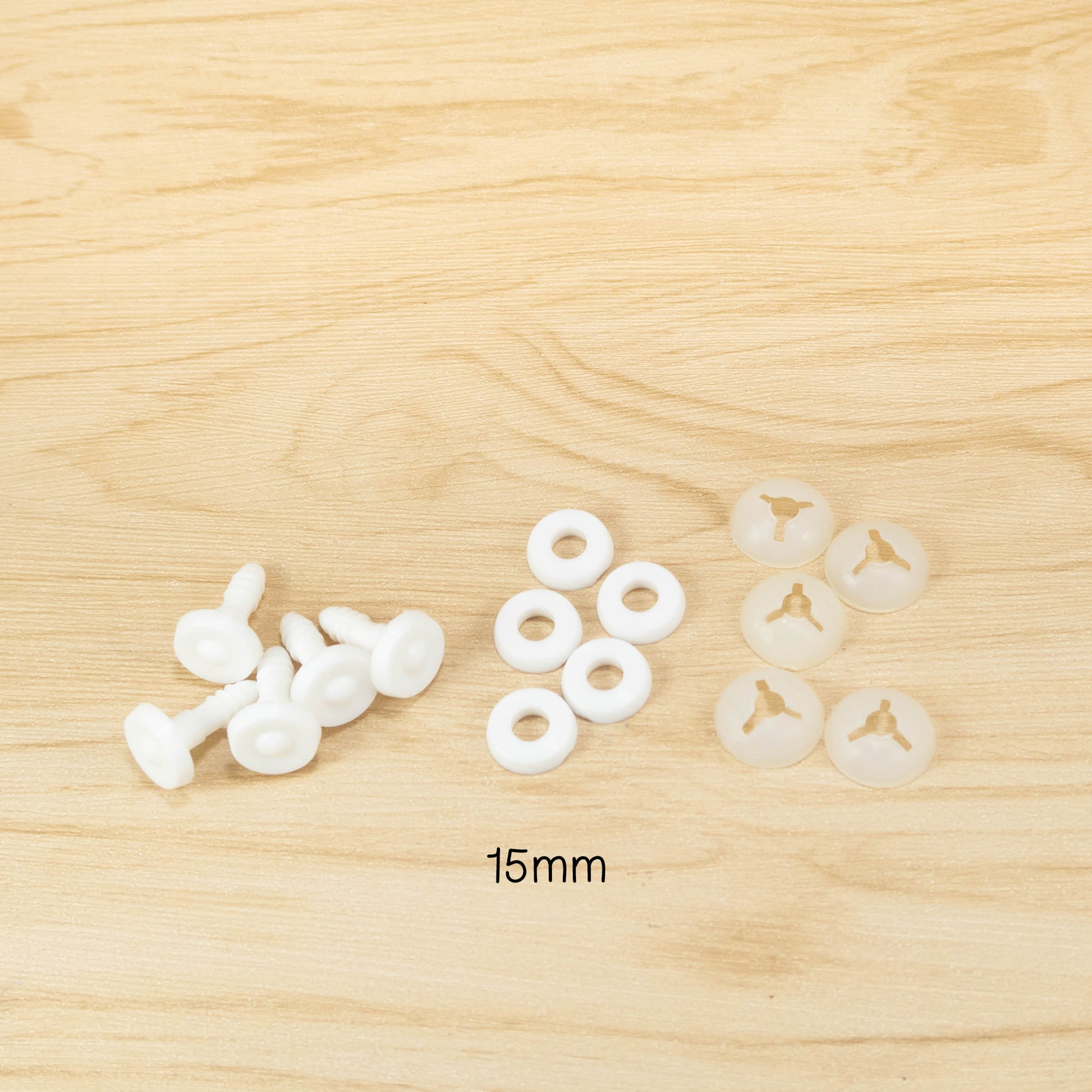 White Doll Joints to Create 's Attachment 20mm 15mm 