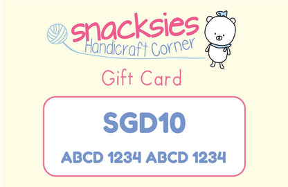 Snacksies Gift Card