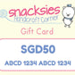 Snacksies Gift Card