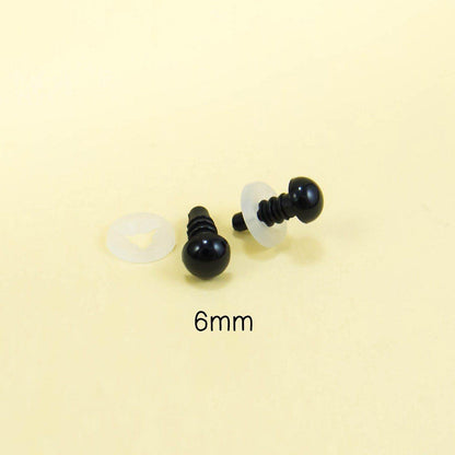 6mm safety eyes for handmade dolls and toys