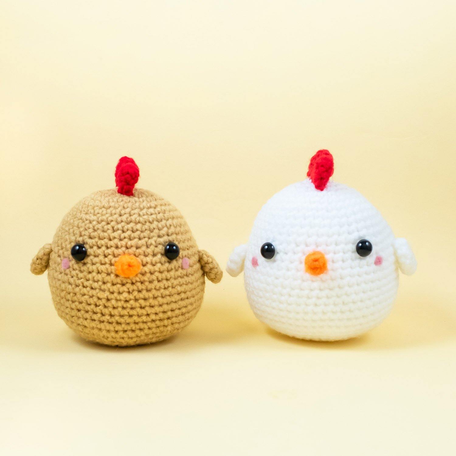 Chicken Amigurumi Kit - Snacksies Handicraft