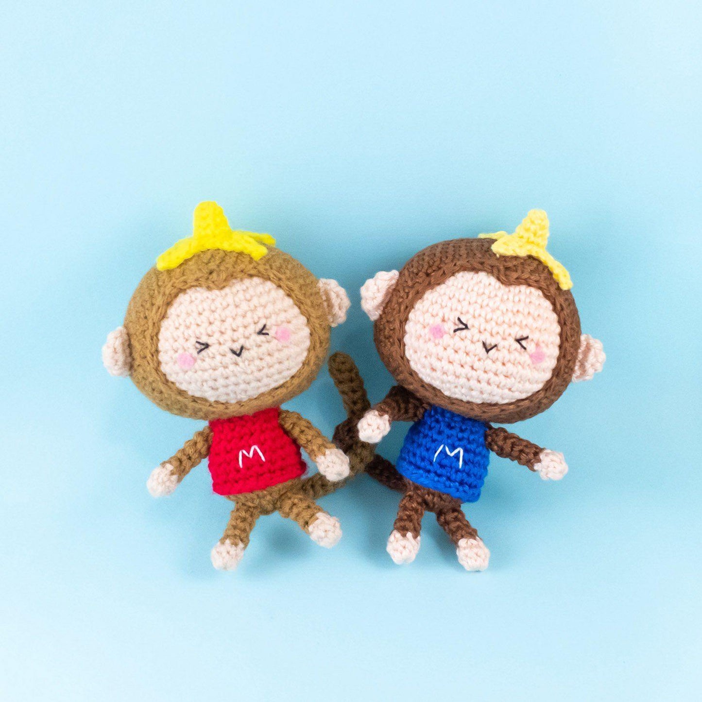 DIY Monkey stuffed animal crochet pattern