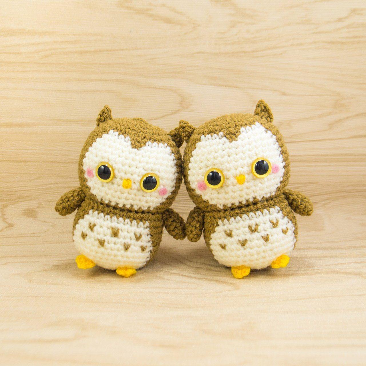 Ollie the Owl Amigurumi Pattern - Snacksies Handicraft