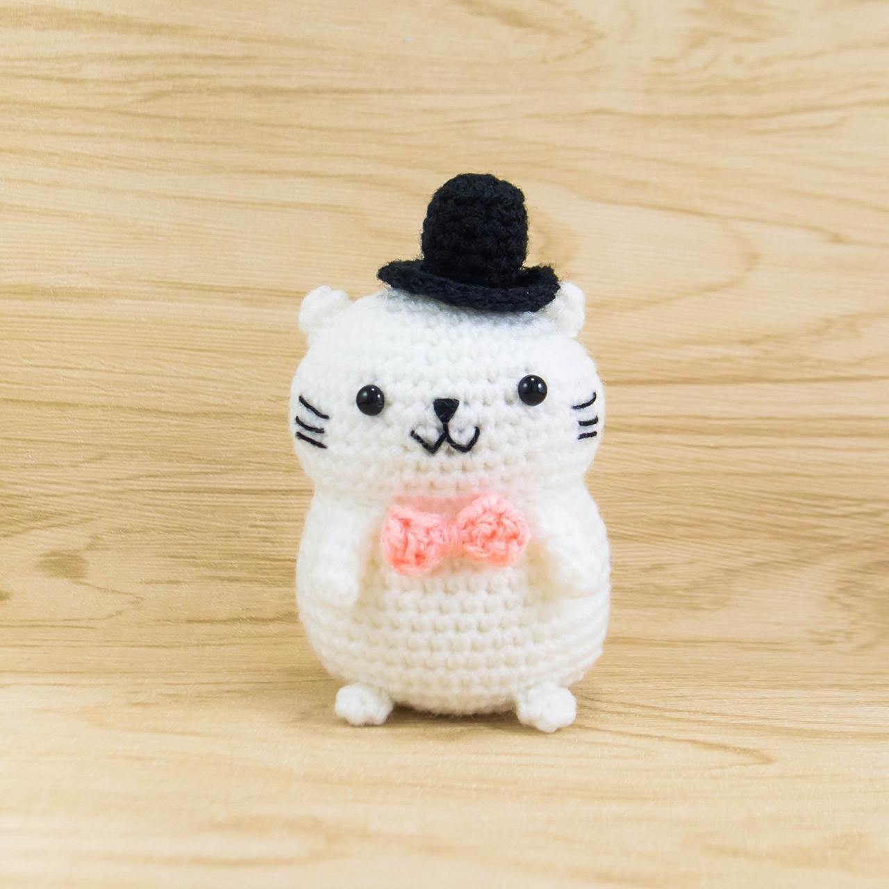 Crochet Cat Stuffed Animals for Birthday Gift