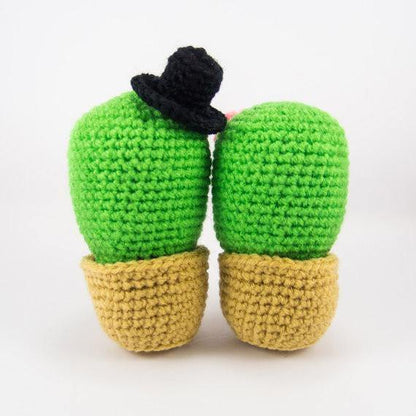 Handmade Cactus Crochet Toy