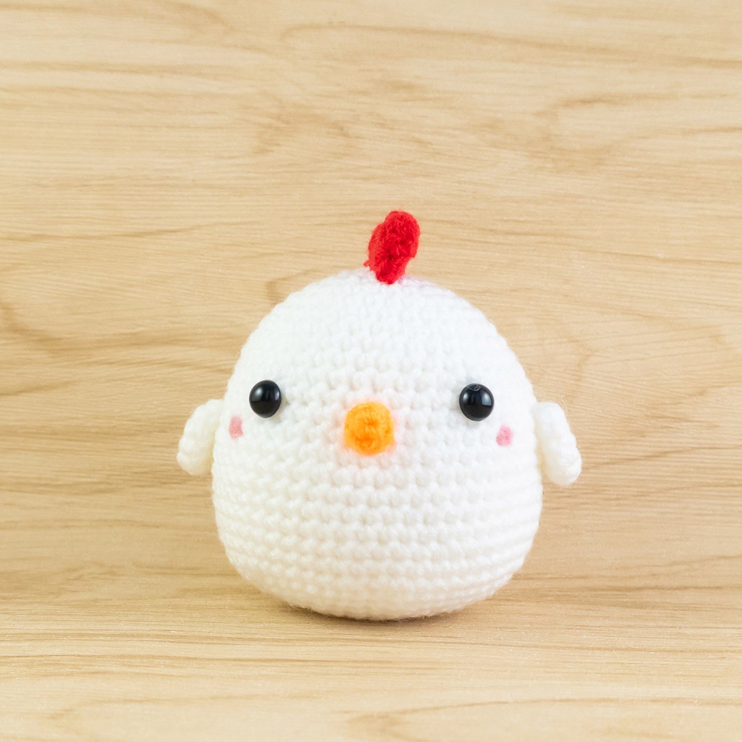 Crochet Chicken Plush For Chicken Lover