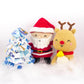 Chrismtas Plush - Stuffed Santa Claus and Reindeer