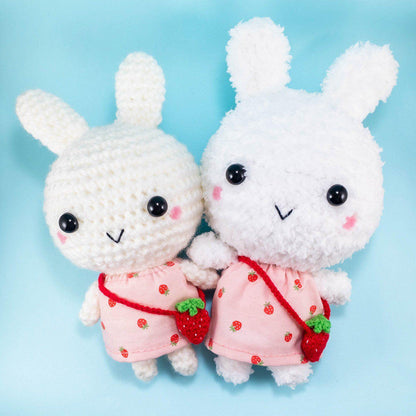 crochet bunny amigurumi pattern DIY plush