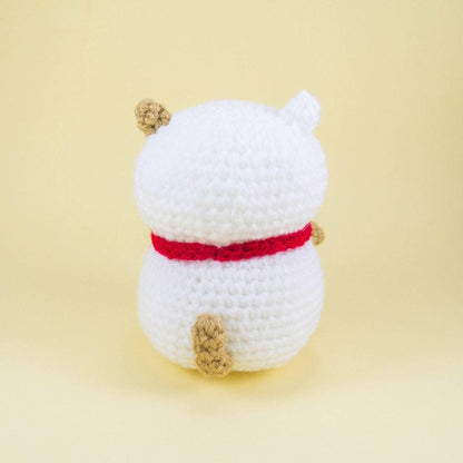 Lucky Cat Crochet Kit with Magnet
