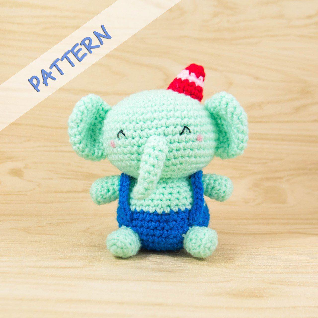 Amigurumi Elephant crochet pattern