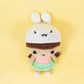 Girl with Bunny Hat Amigurumi Pattern - Snacksies Handicraft