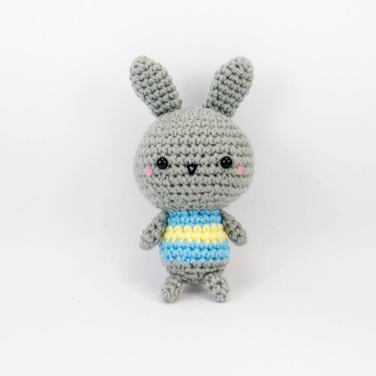 Amigurumi Bunny - Grey