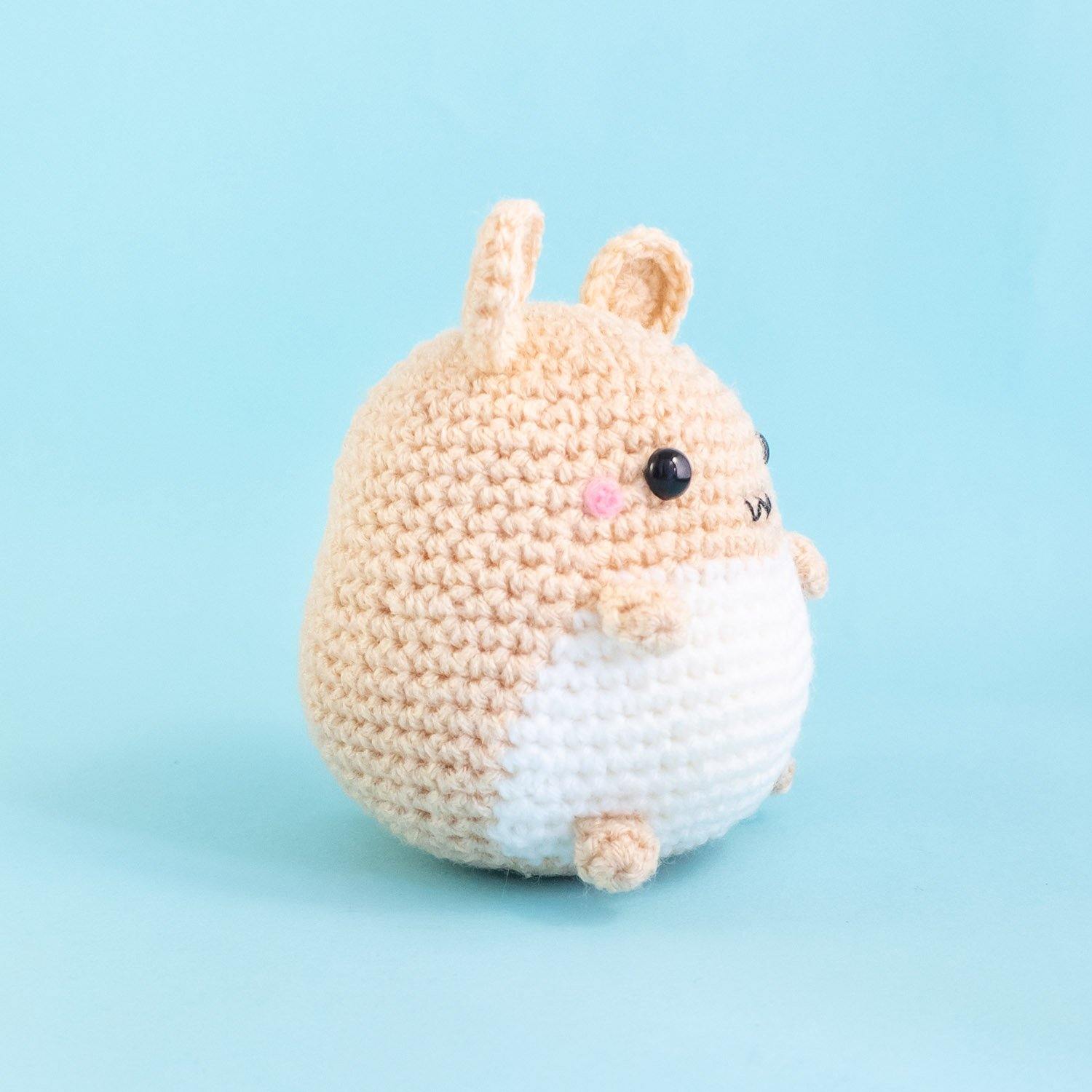 Hamster Crochet Kit Hamster Amigurumi Kit DIY Your Own Stuffed Animal Plush  Crochet Lover Gift 