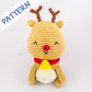 Jingle the Reindeer Amigurumi Pattern of Christmas Set