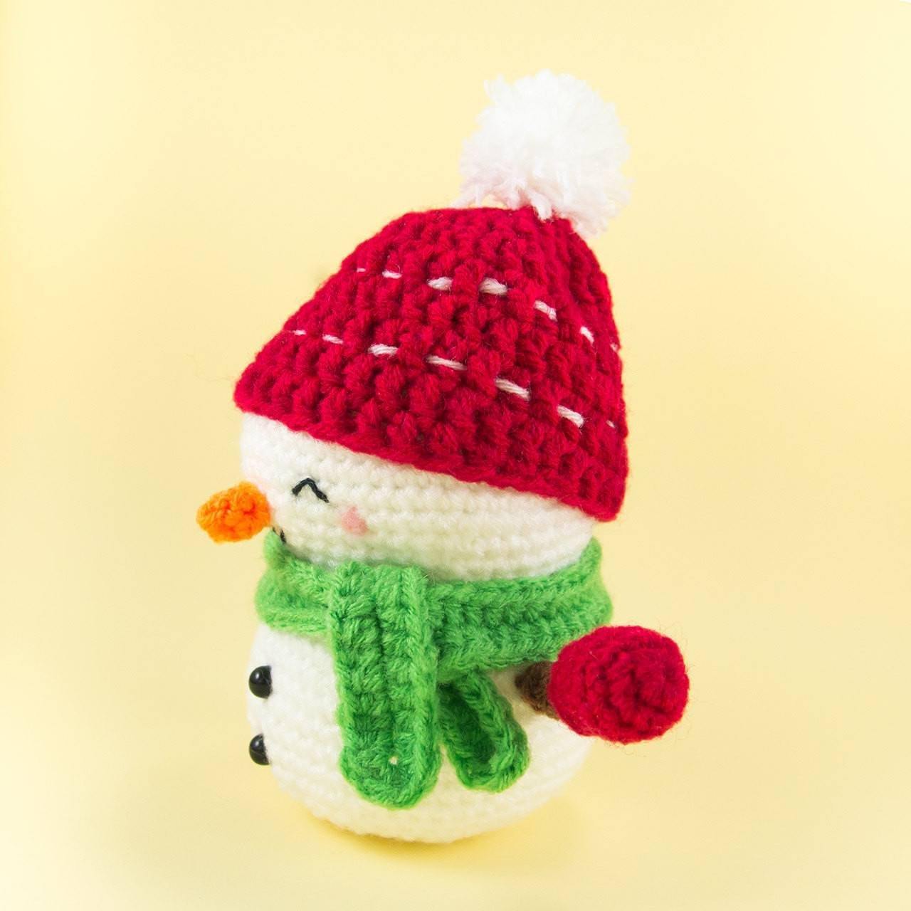 Crochet Kits - Amigurumi Christmas Kit Snowman
