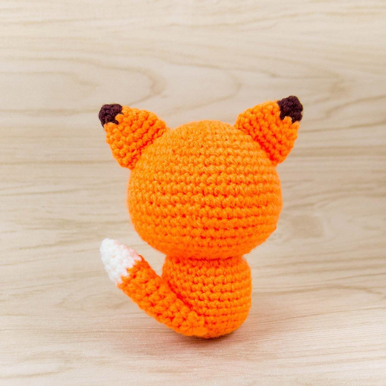fox crochet animal pattern