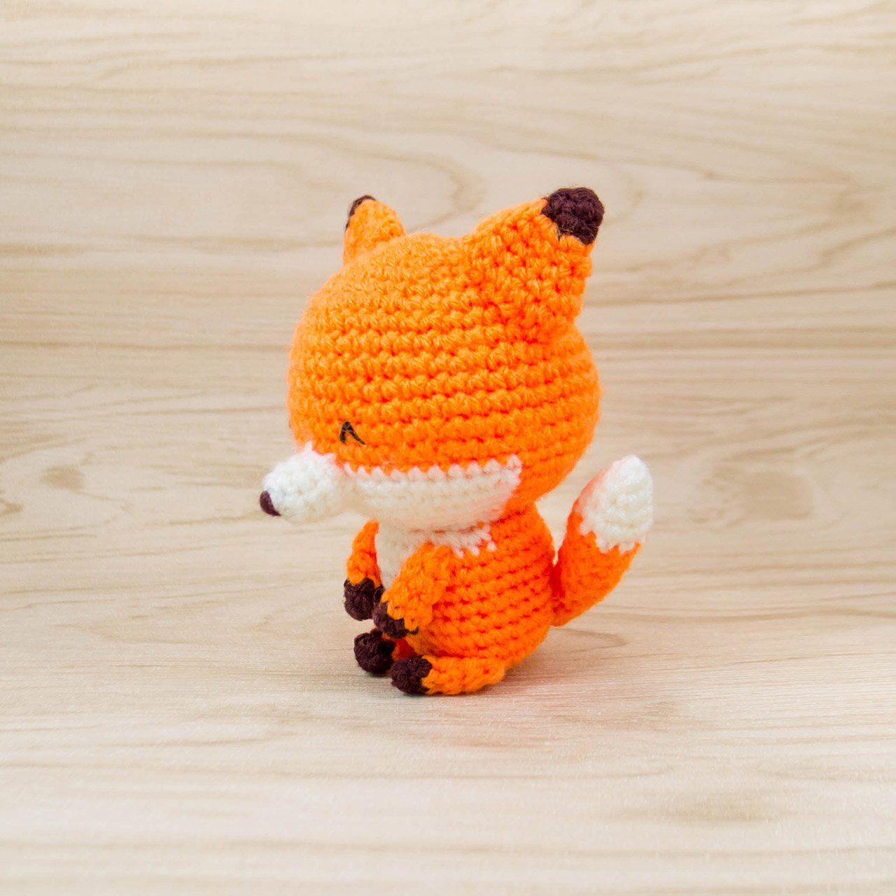 Fox Stuffed Animal Crochet kit