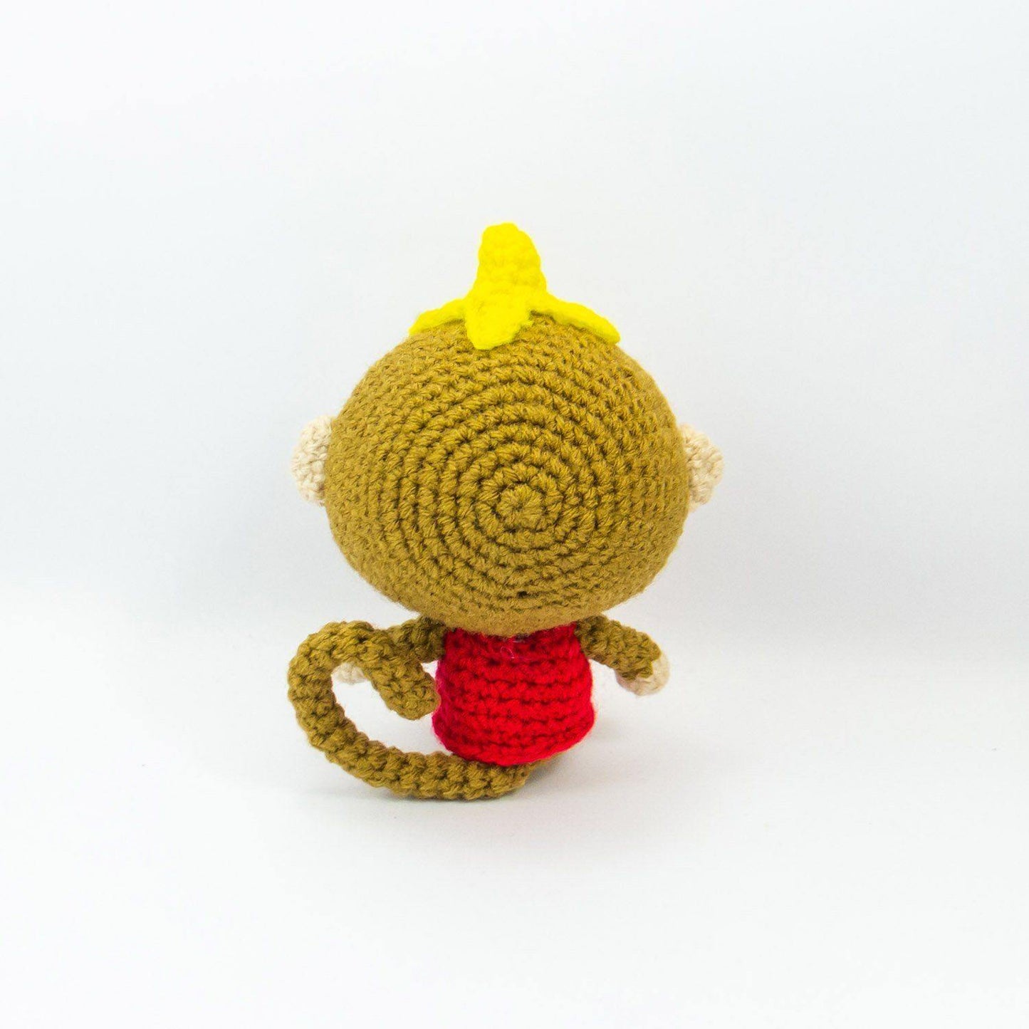 Crochet Monkey Plush Pattern for DIY gift