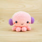 Crochet Octopus with Headphones Amigurumi