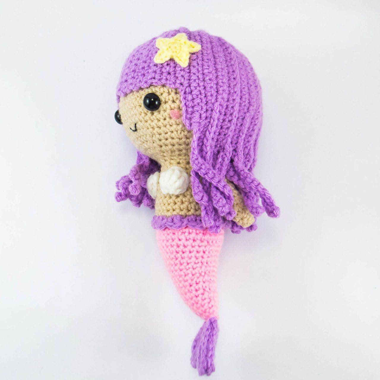 Mermaid doll amigurumi pattern