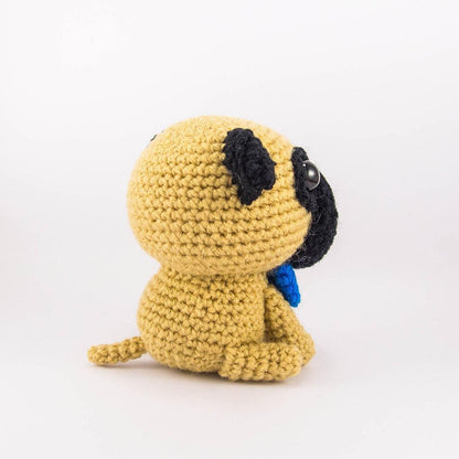 Amigurumi Dog Crochet Plush Side View