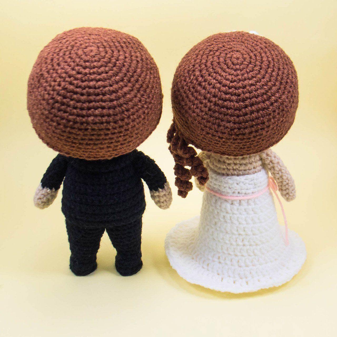 Crochet Wedding Dolls Kit