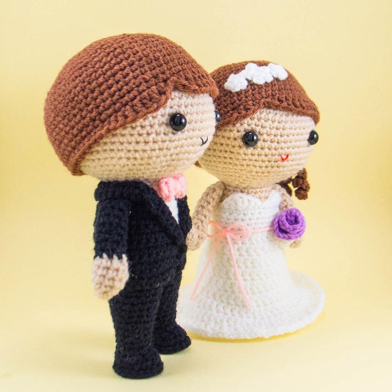 Bride and Groom Crochet Pattern