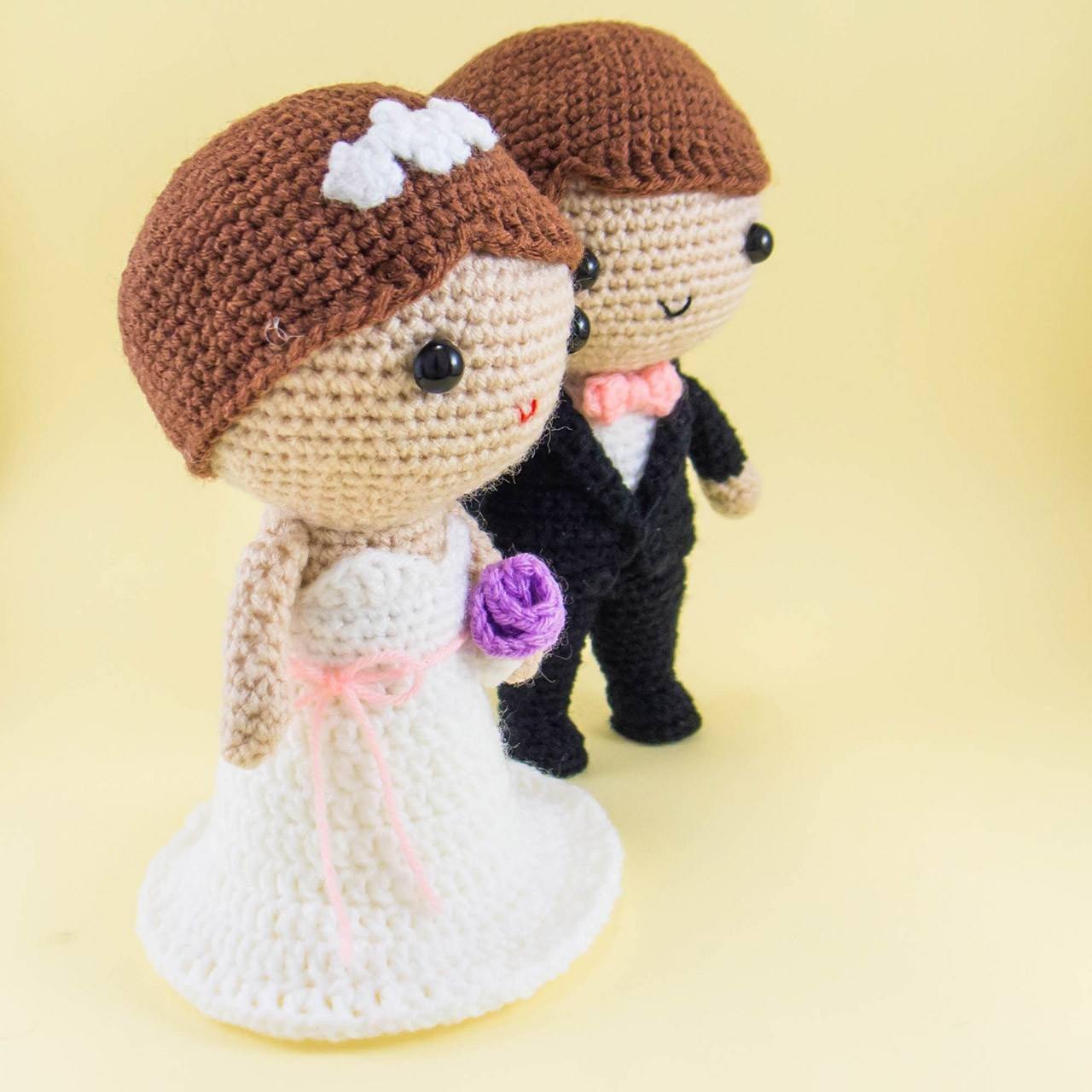 Wedding dolls Crochet Dolls