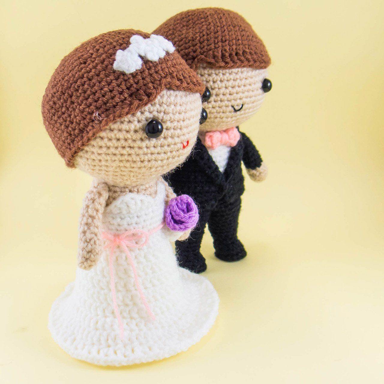 Amigurumi Bride and Groom Kit