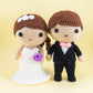 Wedding couple amigurumi