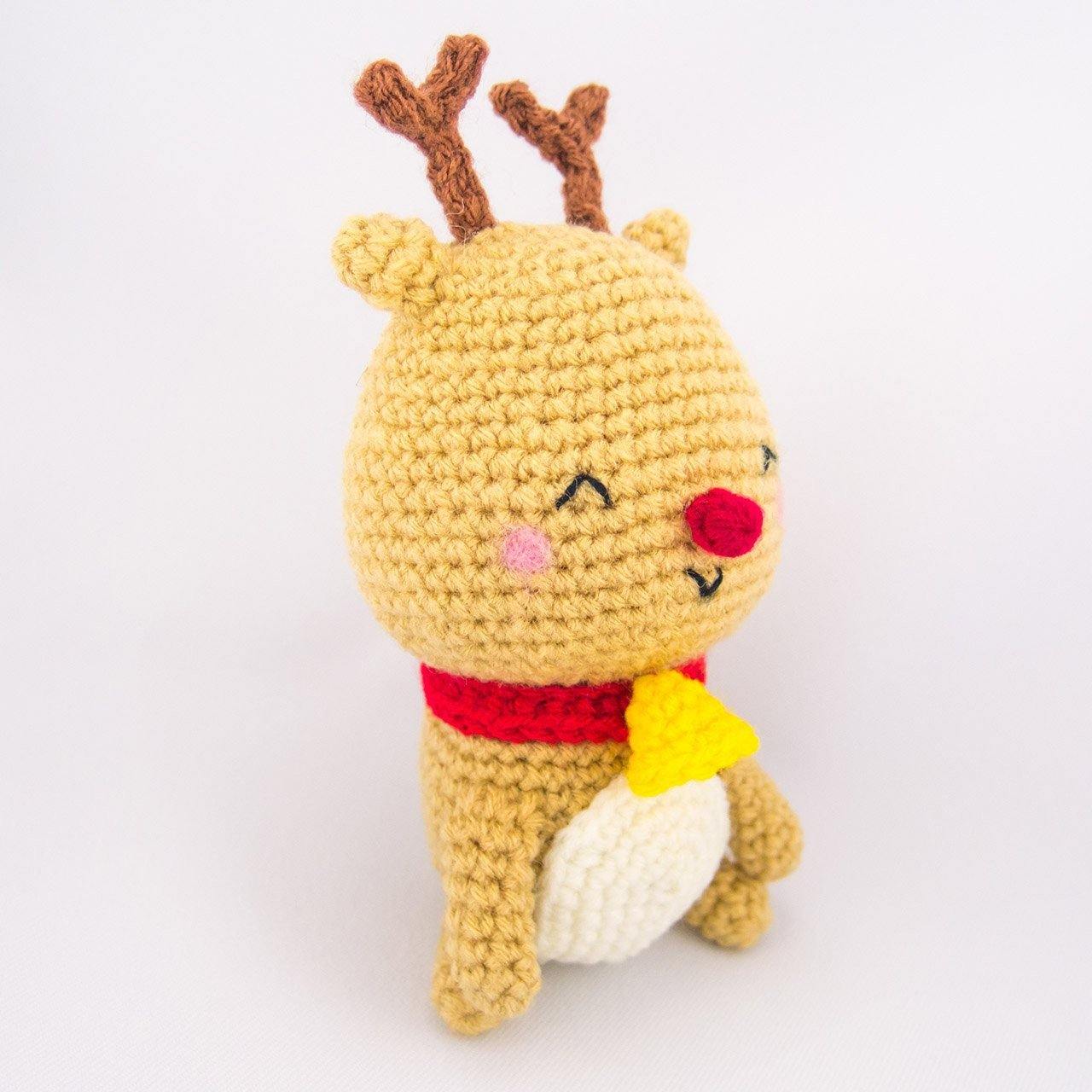 Reindeer Amigurumi Pattern for Christmas