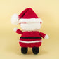 Santa Claus Doll Pattern for Christmas Decor Back View